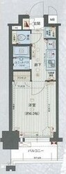 プレサンス名古屋STATIONアブソリュートの物件間取画像